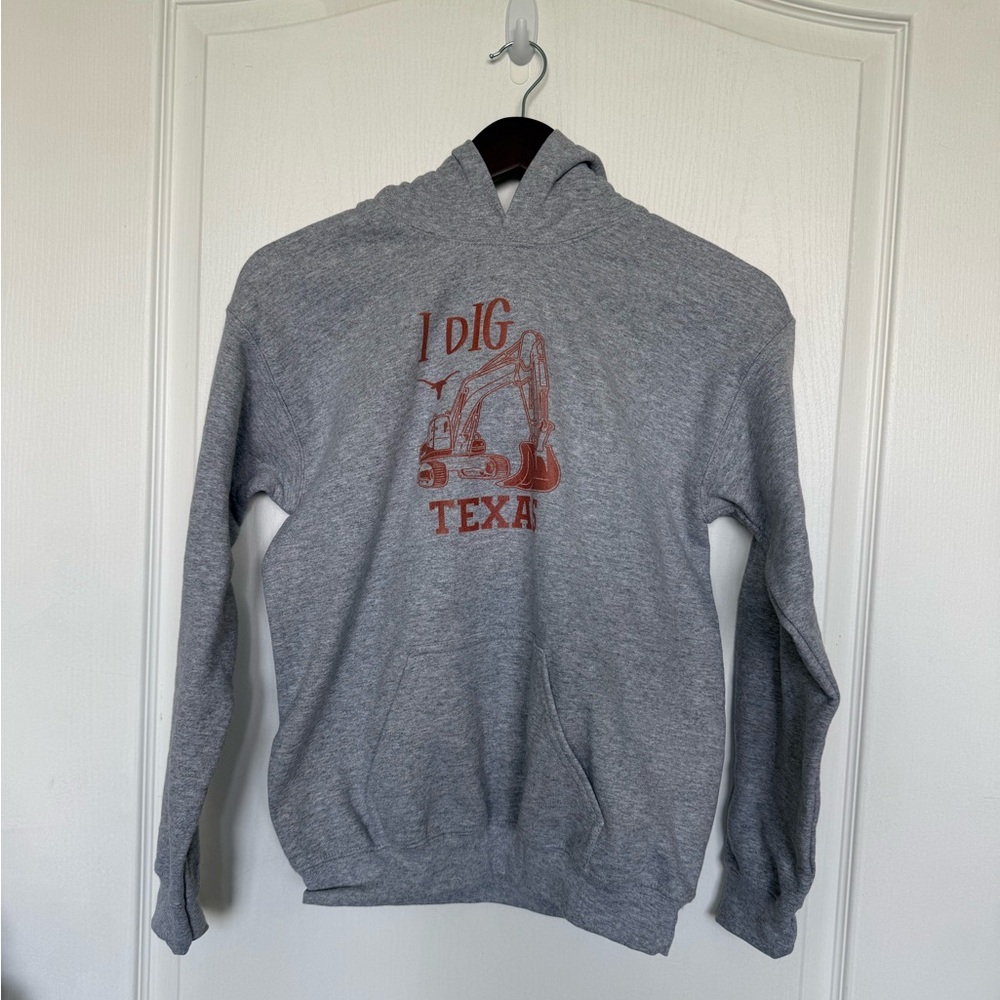 Youth Texas Longhorns 'I Dig Texas' Hoodie NWT